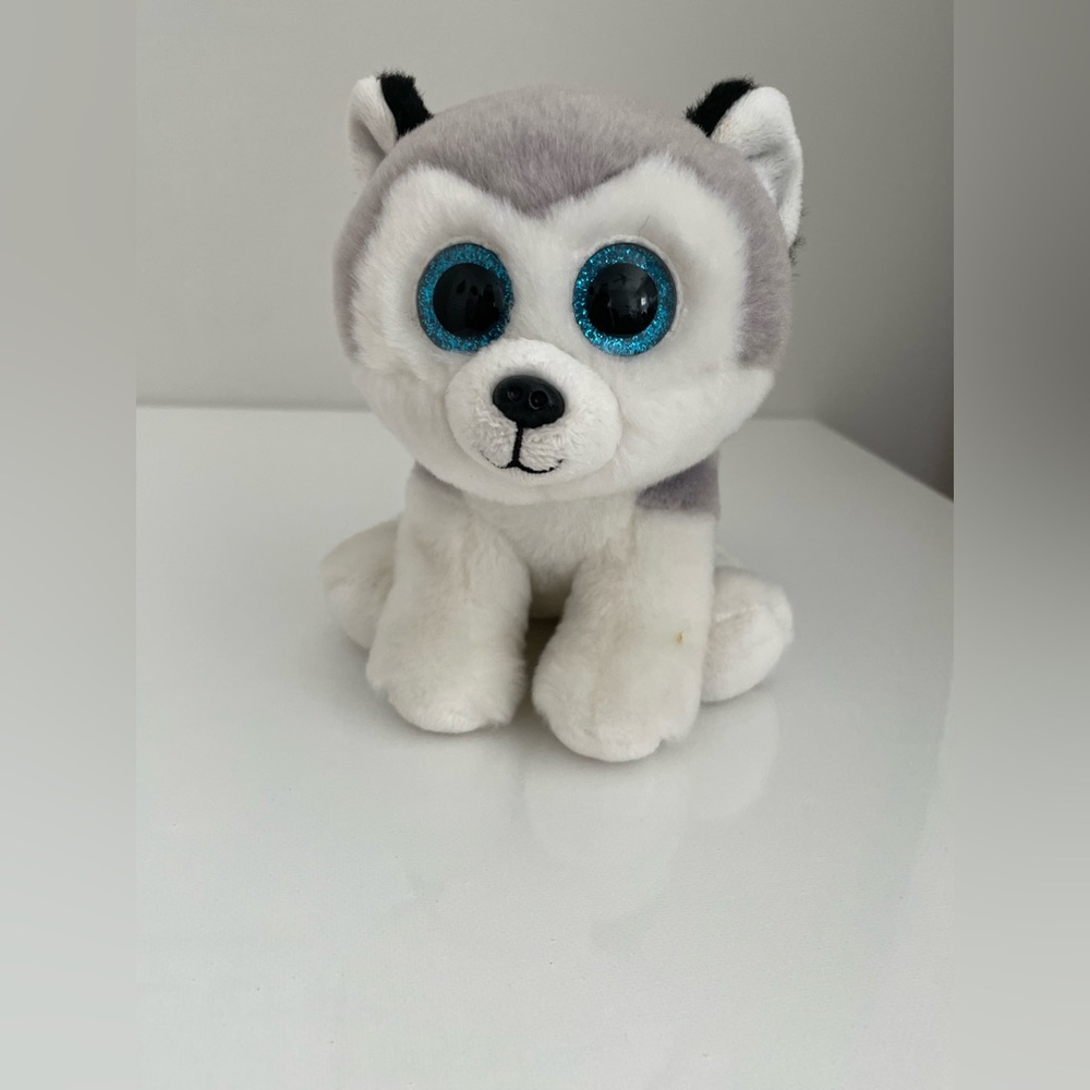 TY Beanie Babies - Buff The Husky Dog Small 6" Plush